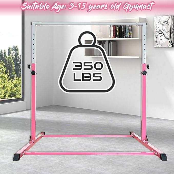 Gymnastic Bar for Kids Gymnastic Kip Bar Horizontal 3-15 Years