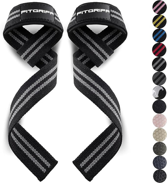 Fitgriff® Lifting Wrist Straps for Weightlifting