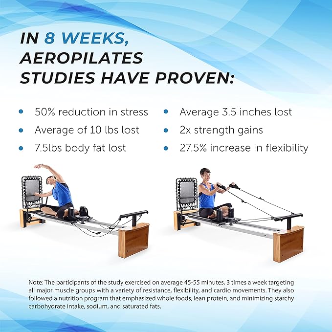 Stamina AeroPilates Pro Reformer Whole Body Resistance Padded