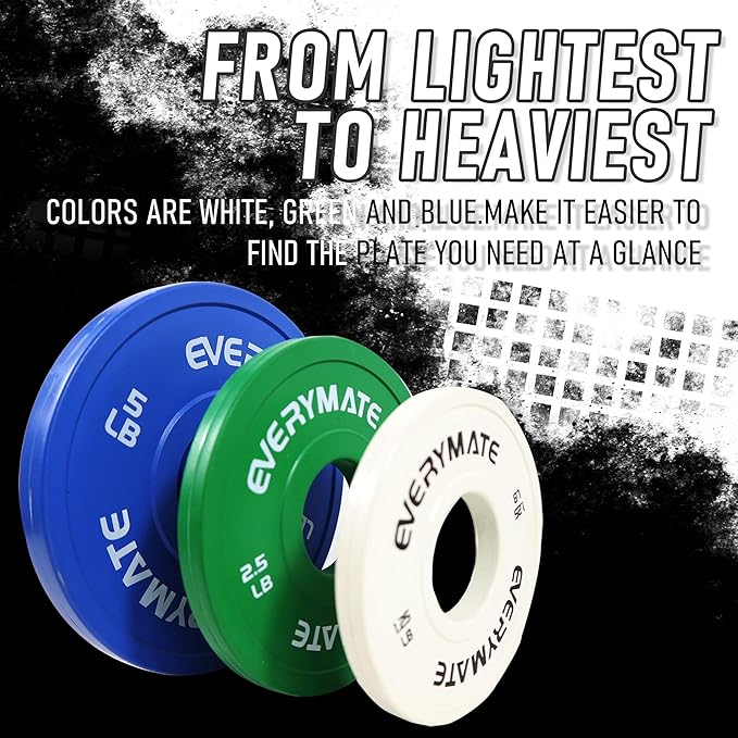 Change Weight Plates 1.25LB 2.5LB 5LB Set Fractional