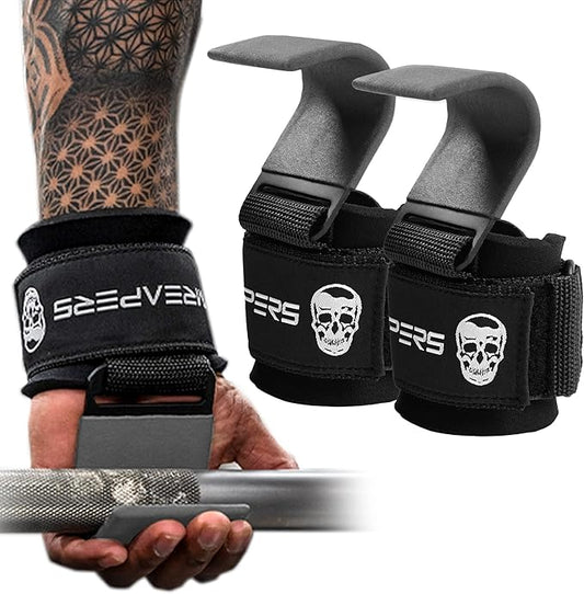 Gymreapers Weight Lifting Hooks (Pair)