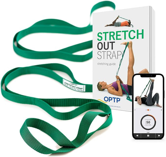 OPTP The Original Stretch Out Strap with Exercise Book