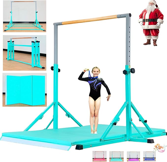 Gymnastic Bar For Kids and Teenage Ages 3-25 5 FT 6 FT 5 FT 6 FT