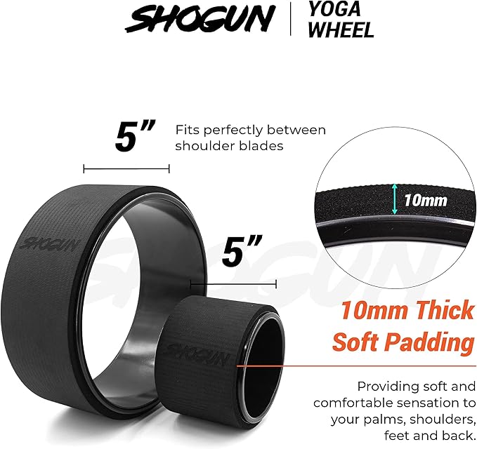 Shogun Yoga Wheel Roller for Back Pain Relief