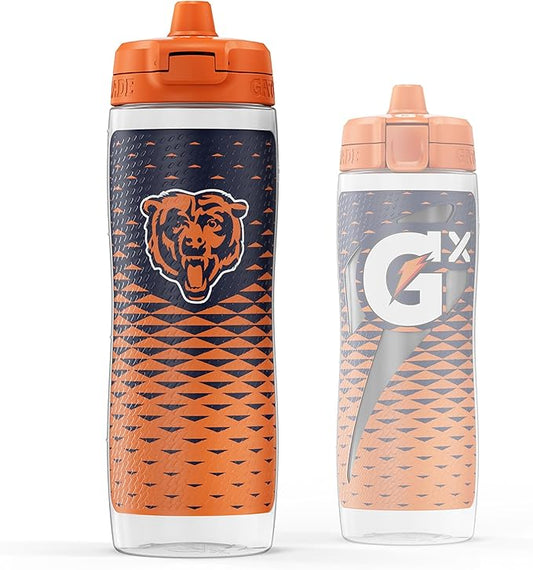 Gatorade Gx NFL Non-Slip Squeeze Bottles 30 fl