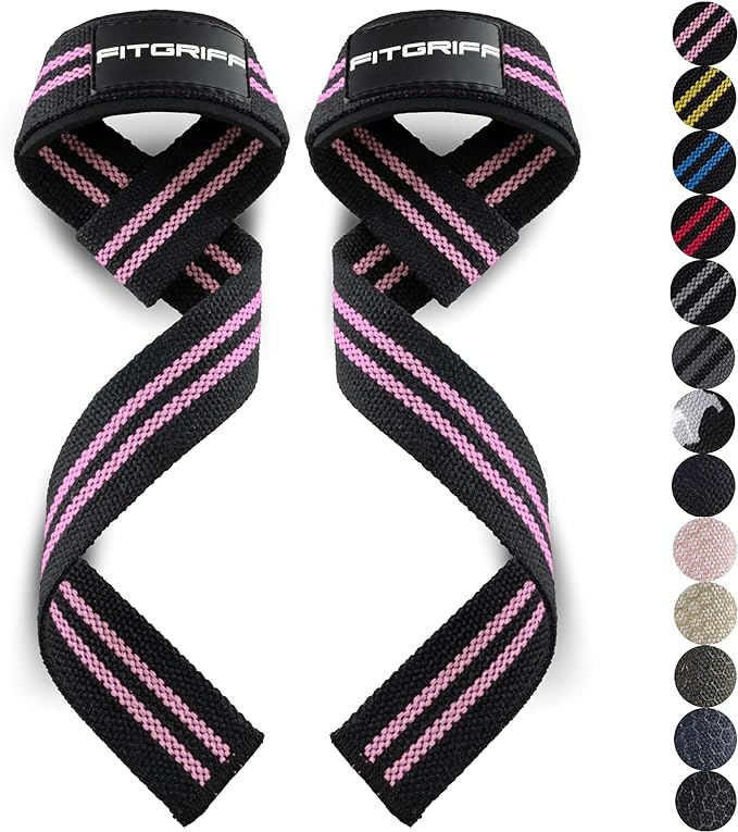 Fitgriff® Lifting Wrist Straps for Weightlifting
