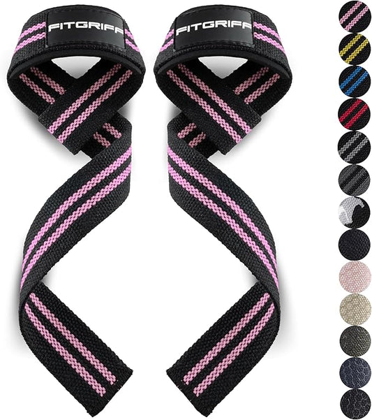 Fitgriff® Lifting Wrist Straps for Weightlifting