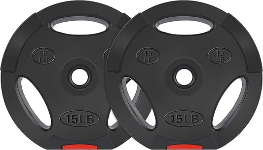 Signature Fitness Vinyl Standard 1-Inch Plate Weight Plate