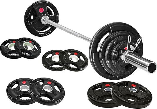 Signature Fitness Olympic 2-Inch Cast Iron Plate Weight
