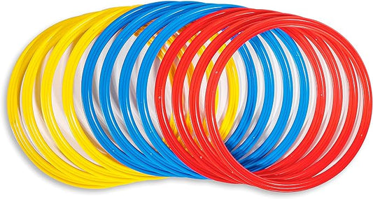 Speed & Agility Training Rings - Set of 12 by
