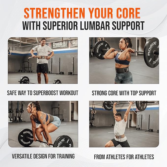 Weightlifting Belt for Men & Women - 4''