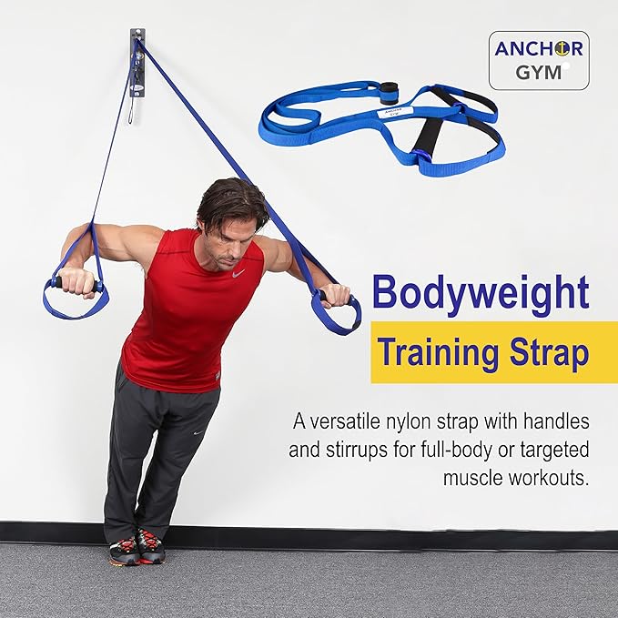 Anchor Gym Body Weight Resistance Strap Comfortable and