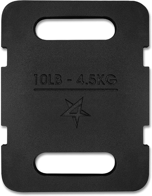 Yes4All Adjustable Ruck Plate with Straps for Rucking 10LB to 40LB