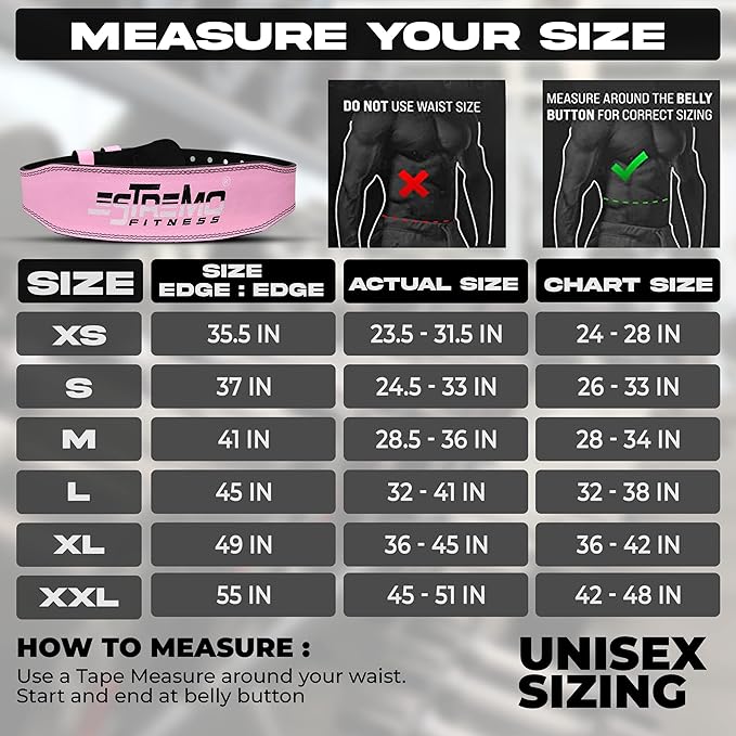 ESTREMO weight lifting belts Cowhide Gennie Leather Squat 4 Inches