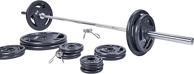 Signature Fitness Olympic 2-Inch Cast Iron Plate Weight