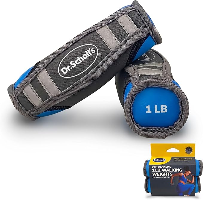 Dr. Scholl's 1lb/2lb Pair Ergonomic Grip Soft Walking
