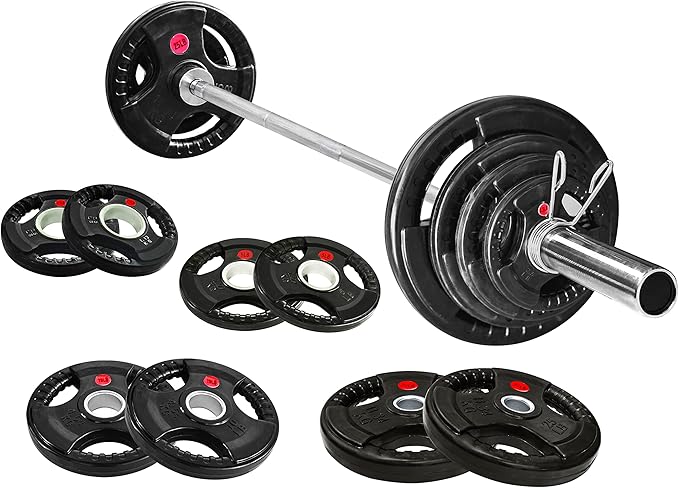 Signature Fitness Olympic Cast Iron Plate for Strength