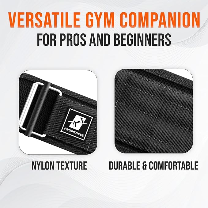 Weightlifting Belt for Men & Women - 4''
