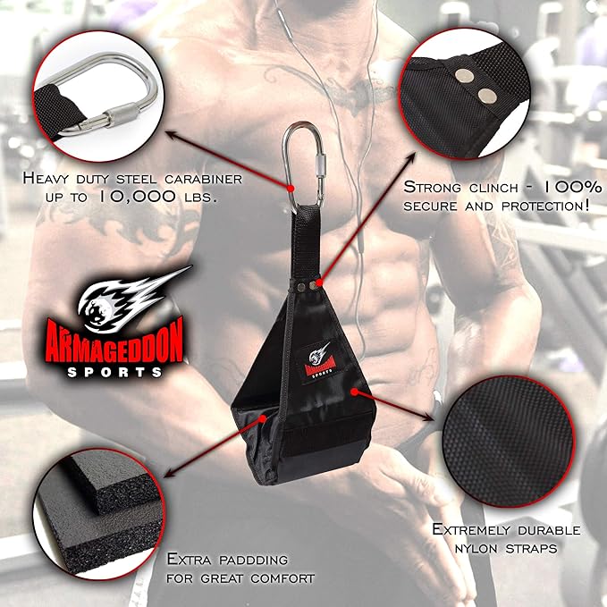 Premium Ab Slings Straps - Rip-Resistant Heavy Duty