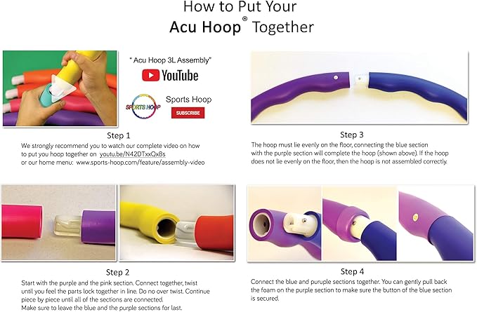 Weighted Hula Hoop 3L - 3.3 lb