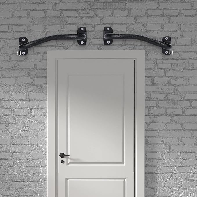 Wall Mounted Pull Up Bar Carbon Seel 800LB