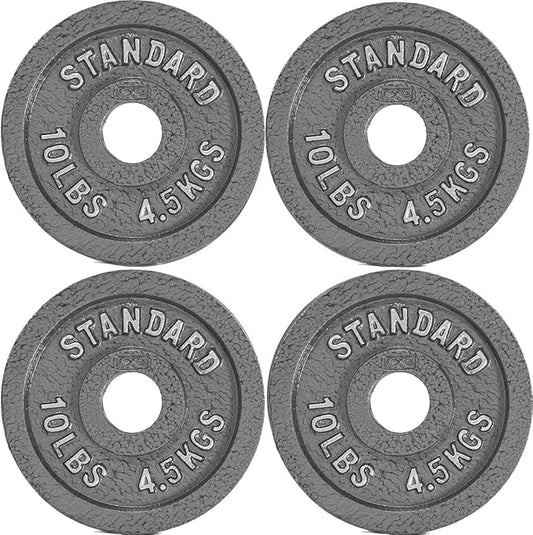 CAP Barbell Olympic 2-Inch Weight Plates Gray