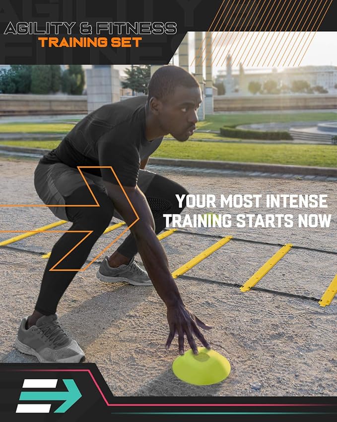 EXALTER Agility & Fitness Equipment Set for Training Coordination