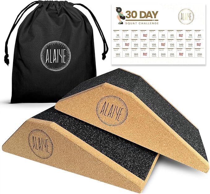 Squat Wedge Blocks (Set of 2) â€“ Non-Slip
