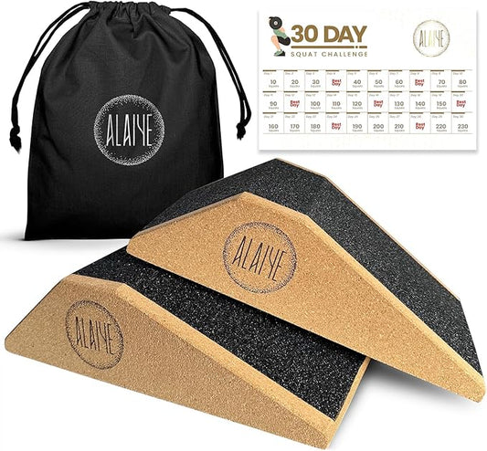 Squat Wedge Blocks (Set of 2) â€“ Non-Slip