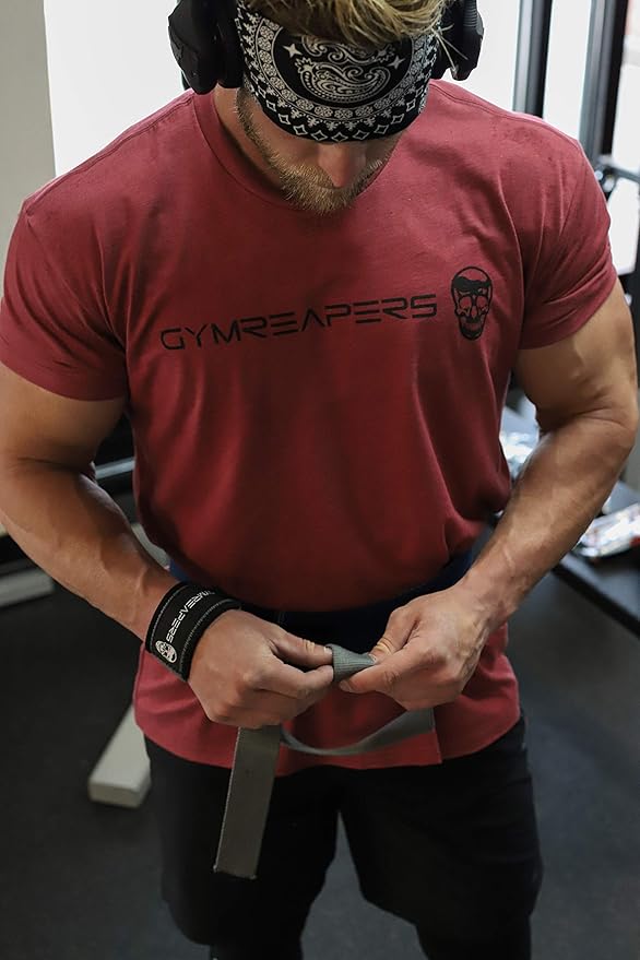 Gymreapers Lifting Wrist Straps for Weightlifting 18 inch