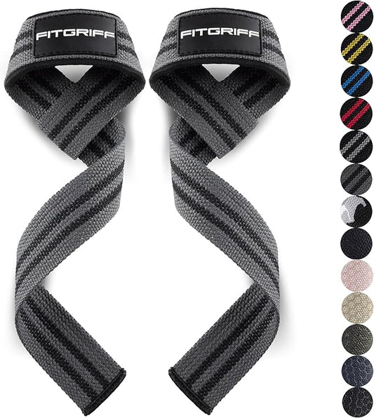 Fitgriff® Lifting Wrist Straps for Weightlifting