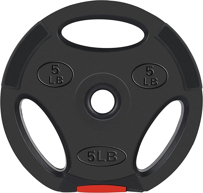 Signature Fitness Vinyl Standard 1-Inch Plate Weight Plate