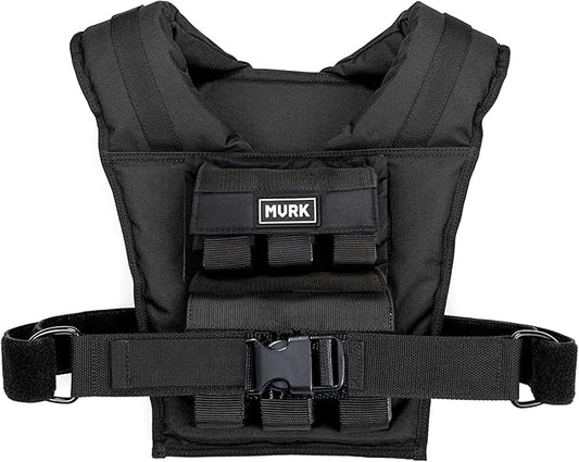 MVRK Weighted Vest Men 18lbs | 28lbs | 35lbs | 45lbs | 65lbs - Weighted Workout Vest With Removable Iron Weights, Heavy Duty Weighted Exercise Vest For Functional Training & Calisthenics - Weight Vest for Men and Women
