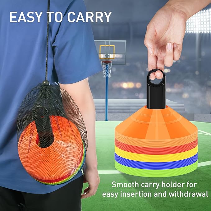 Soccer Training Cones 5 Color