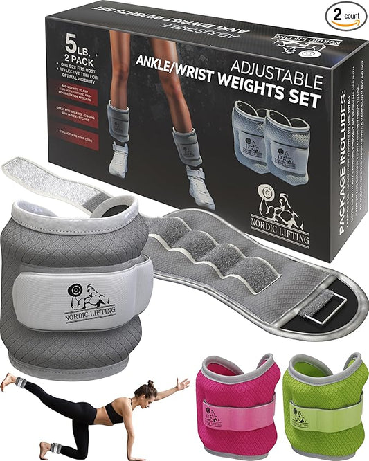 Ankle/Wrist Weights (1 Pair) for Women 1 Year