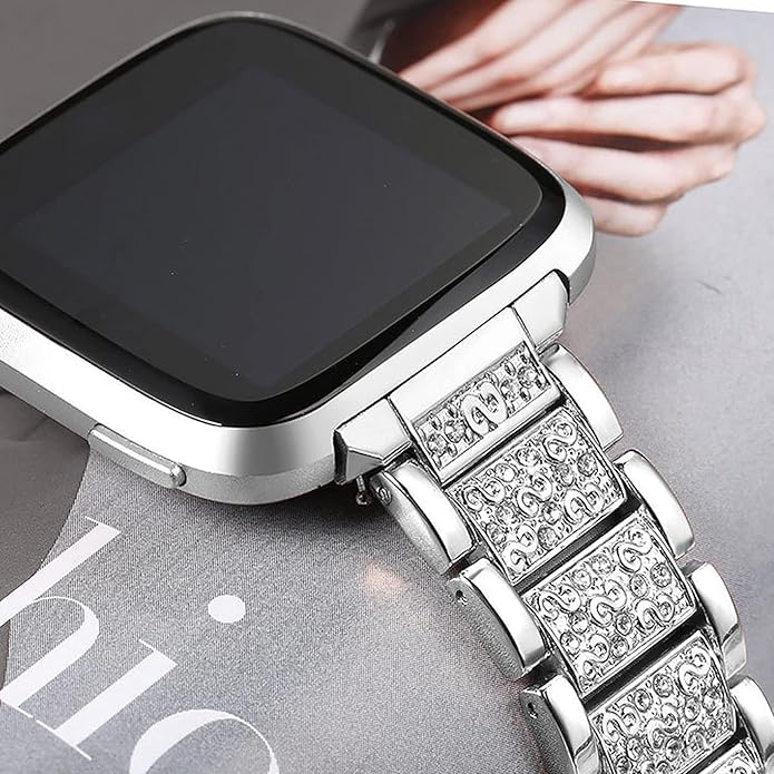 Compatible with Sanorum Smart Watches Band, 20mm, 22mm Women Jewelry Bling Diamond Metal Dressy Strap Adjustable Replacement Strap Accessories Sports Band for Men Women Compatible for HaSaKei G53, Compatible with Sanorum G53, G56