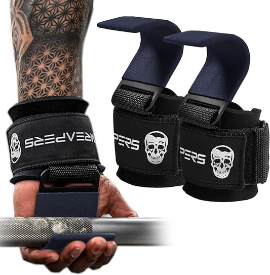Gymreapers Weight Lifting Hooks (Pair)