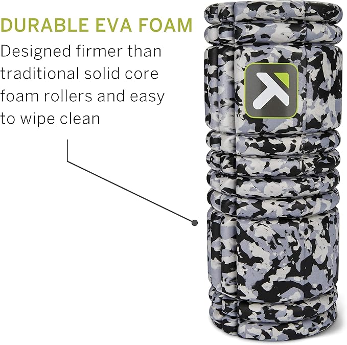 TRIGGERPOINT Grid Foam Roller - Multi-Density Exterior 33cm, Grey