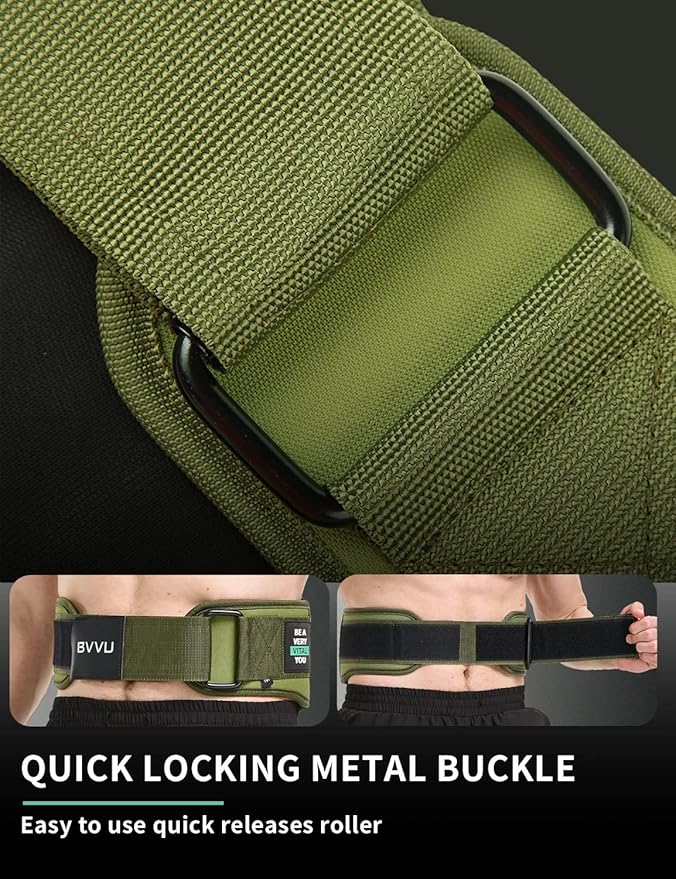 BVVU Weight Lifting Belts for Men Quick Locking