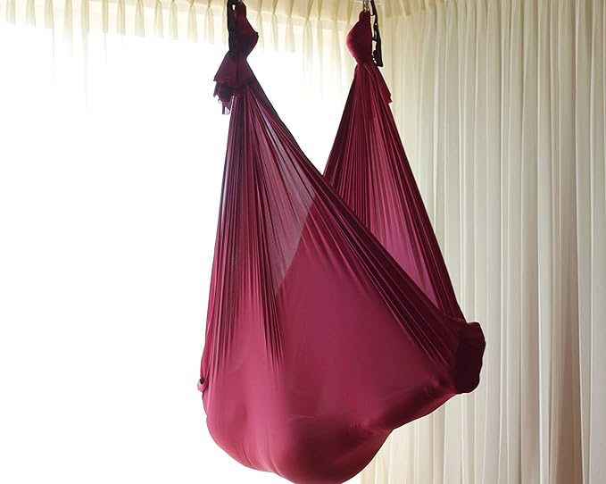 Aerial Silk Yoga Hammock & Swing for yoga Inversion