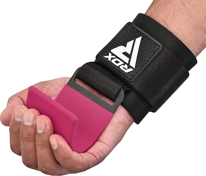 RDX Weight Lifting Hooks Straps Pair 7mm Neoprene