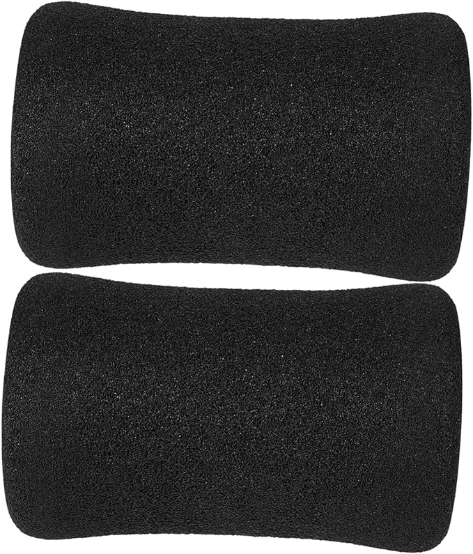 SUPVOX 2pcs Gym Replacement Parts Pads Covers Exercise Equipment Comfortable Sponge Foot Pads Weight Bench Leg Extension