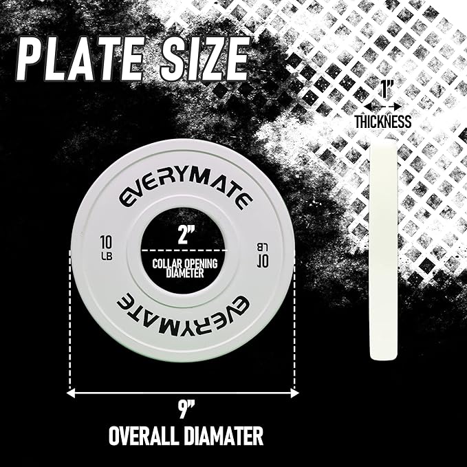 Change Weight Plates 1.25LB 2.5LB 5LB Set Fractional