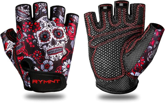 Workout Gloves for Women Men - Weight Lifting Gloves with Full Palm Protection & Extra Grip for Women Gym, Weightlifting, Weight Lift, Rowing, Exercise, Sport, Cycling