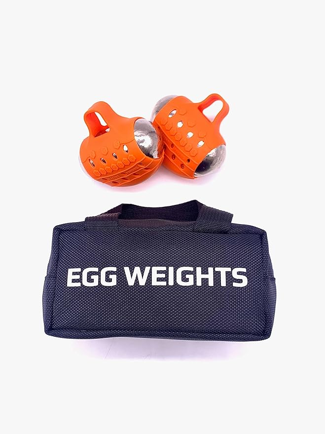 Egg Weights Knockout Max 5.0 lbs Set Bismuth 2 Eggs, 2.5 lbs