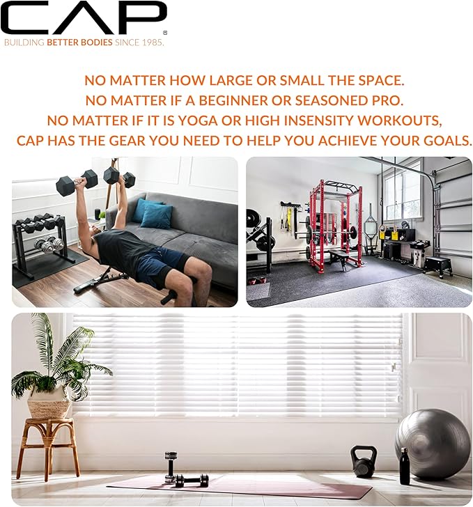 CAP Barbell Standard 1-Inch Grip Weight Plates