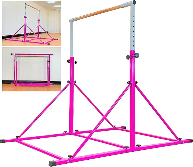 Gymnastic Bar For Kids and Teenage Ages 3-25 5 FT 6 FT 5 FT 6 FT