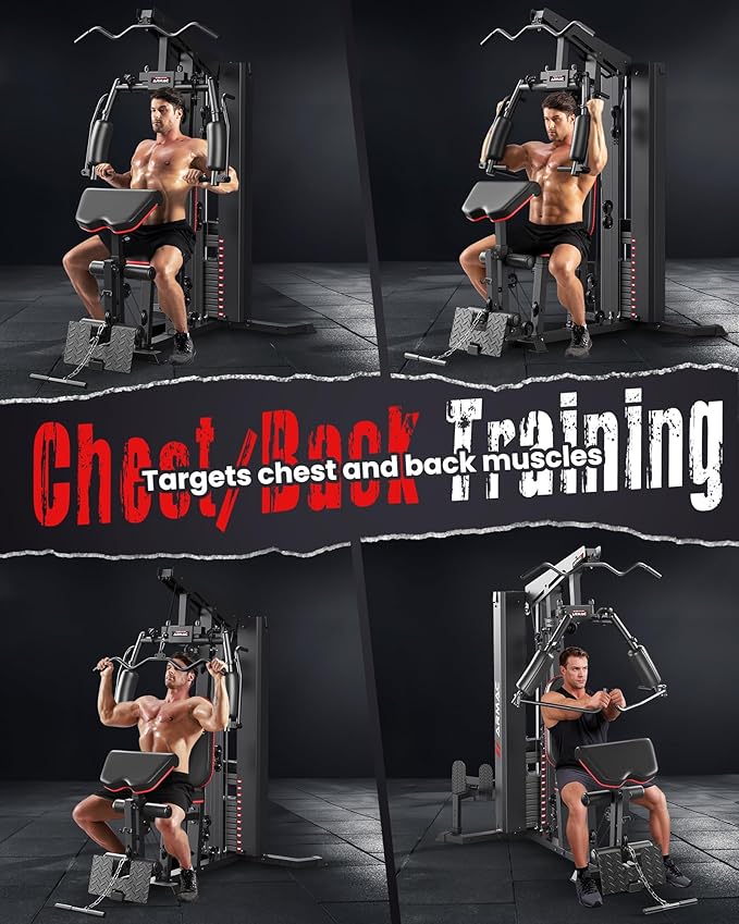 Home Gym, Multifunctional Home Gym Equipment for Leg 150LBS Weight