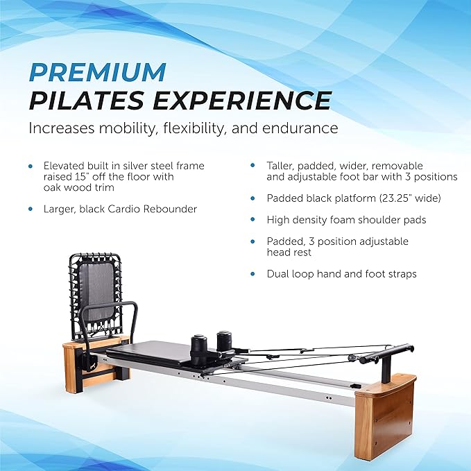 Stamina AeroPilates Pro Reformer Whole Body Resistance Padded