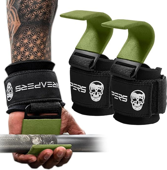 Gymreapers Weight Lifting Hooks (Pair)